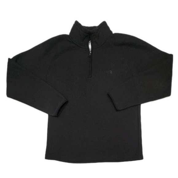 The North Face Other - The North Face Mens Medium Quarter Zip Grid Fleece Pullover Black Outdoors